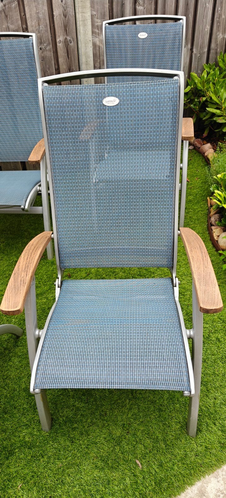 Hartman tuinstoelen, Tuin en Terras, Ophalen, Gebruikt, Kunststof, Inklapbaar