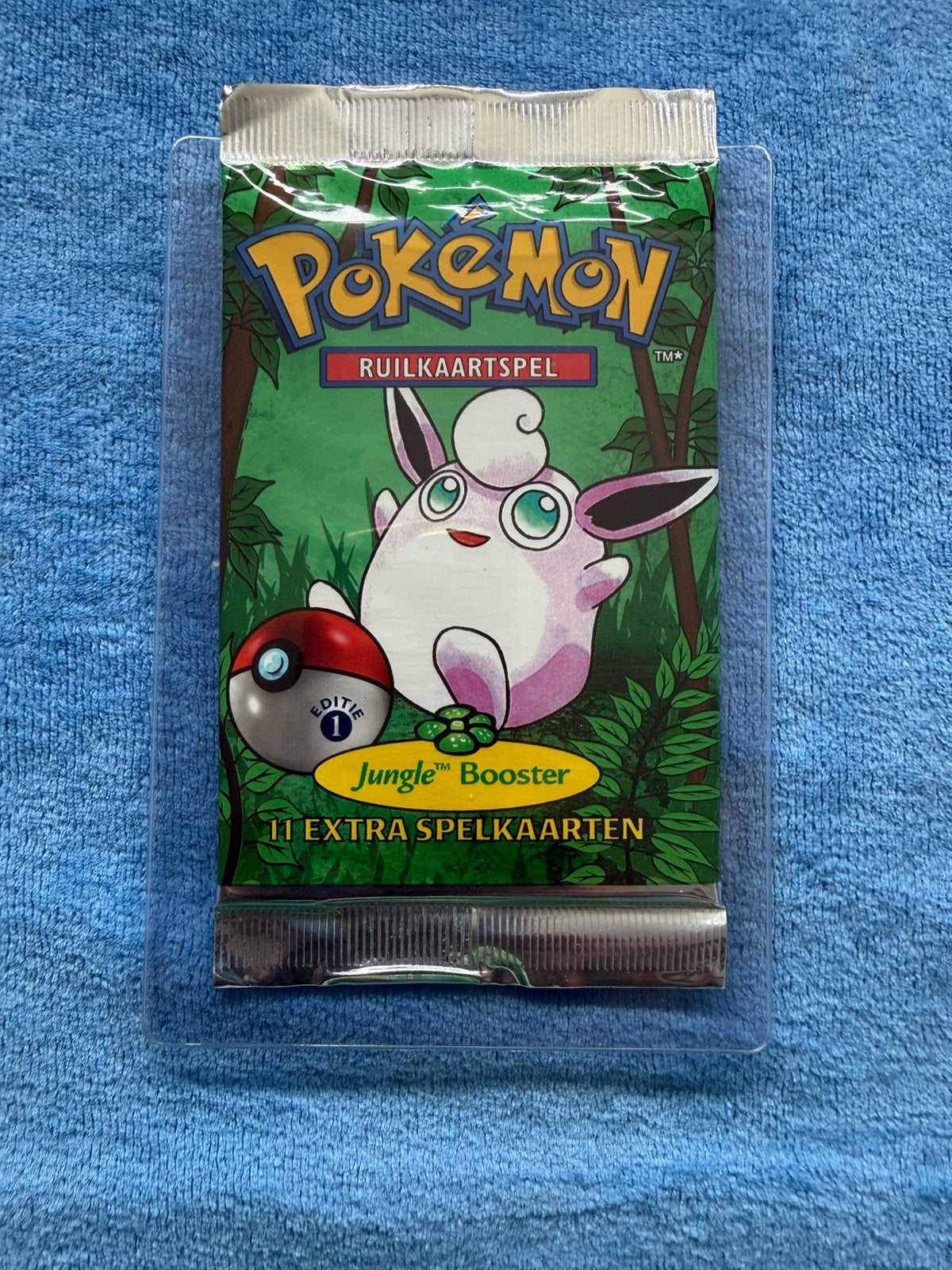 Pokémon Jungle Booster Pack 1st Edition (20.96g), Ophalen of Verzenden, Nieuw, Booster
