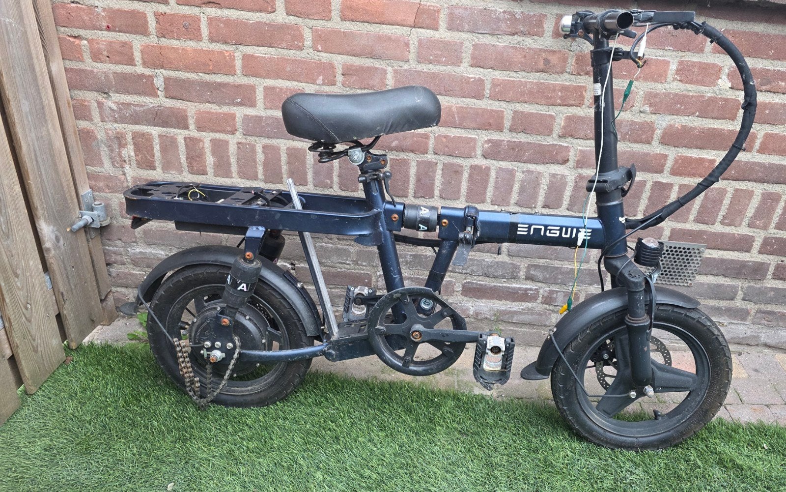 Elektrische vouwfiets voor onderdelen - Engwe, Ophalen, Gebruikt, Overige merken