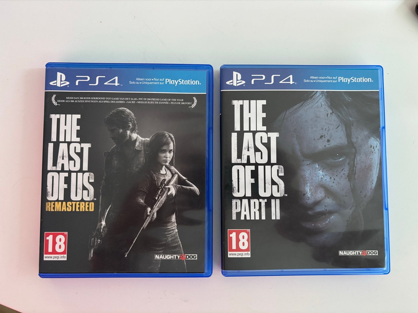 The Last of Us Part I & II PS4 - Remastered Editie, Avontuur en Actie, Vanaf 18 jaar, 1 speler, Ophalen of Verzenden