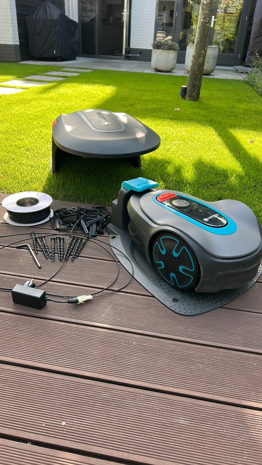 Gardena sileno Minimo 250 Bluetooth, Ophalen, Gebruikt, Minder dan 20 cm, Met regensensor