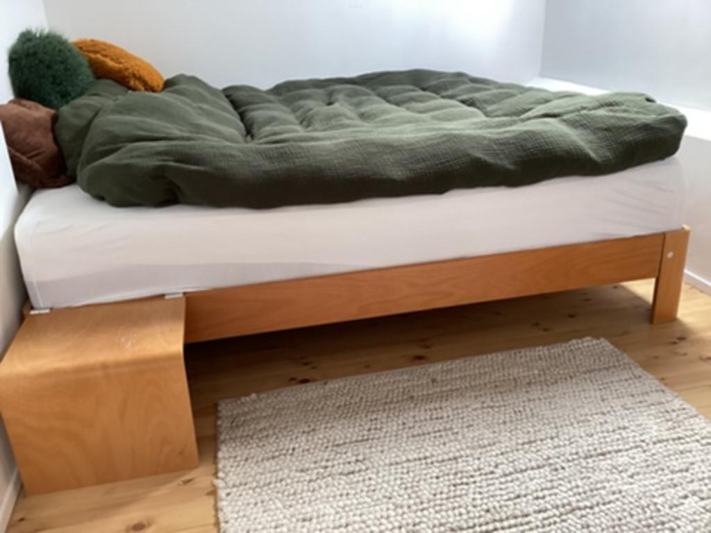 Auping auronde tweepersoons bed 180x210, Ophalen, Gebruikt, Tweepersoons, 180 cm
