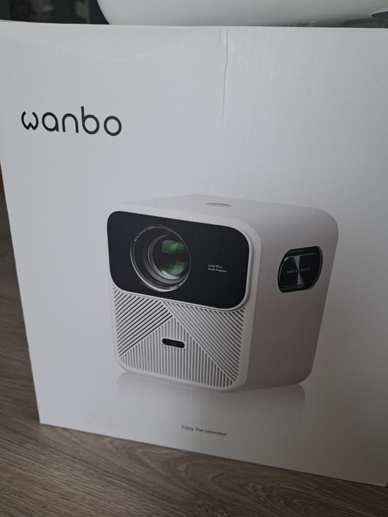 Wanbo Mozart 1 Smart Projector - Full HD LED Beamer, Audio, Tv en Foto, Beamers, Ophalen, LED, Zo goed als nieuw, Wanbo
