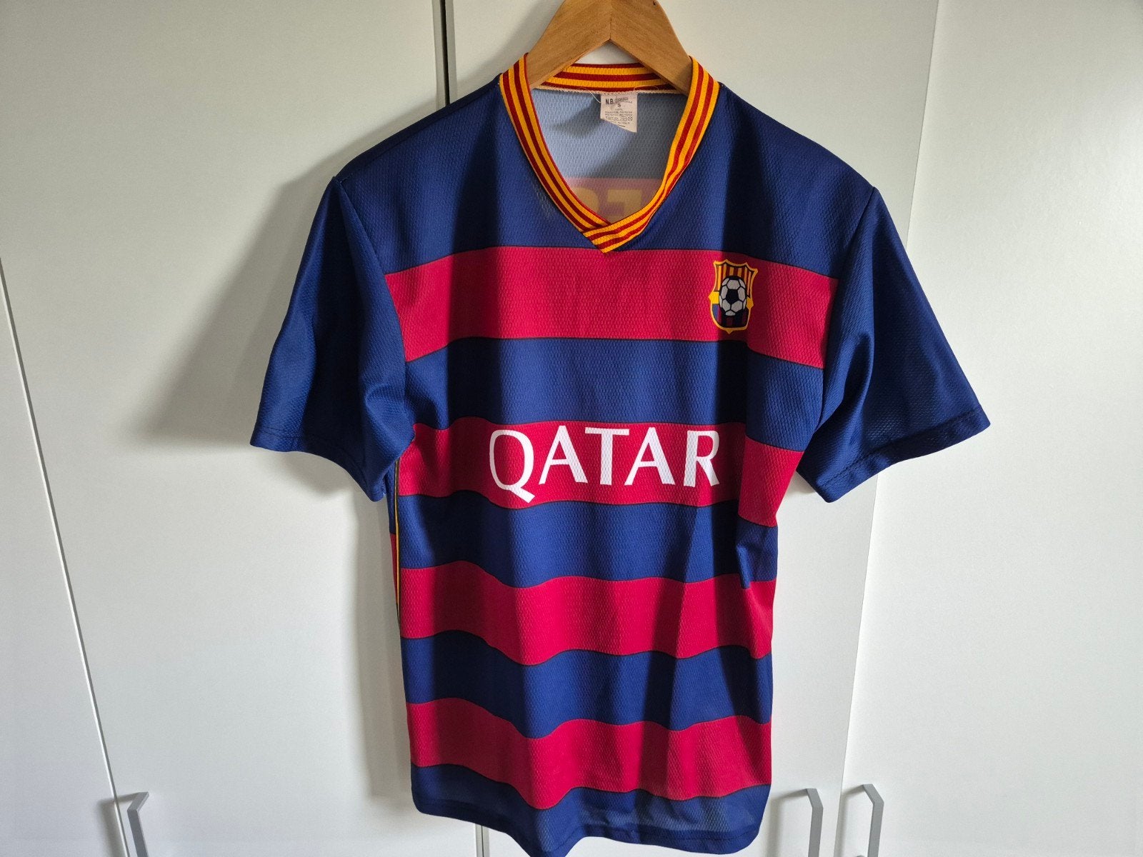 Messi Barcelona T-shirt, Maat M, Ophalen of Verzenden, Zo goed als nieuw, Shirt
