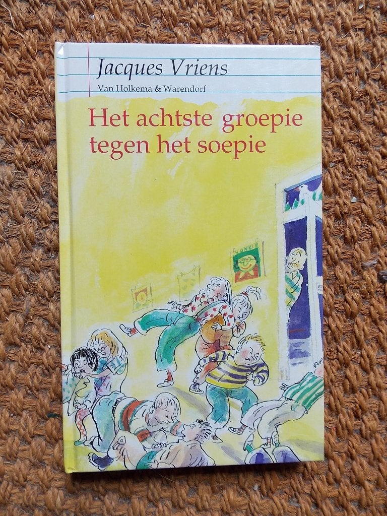 Het achtste groepie tegen het soepie - Jacques Vriens, Gelezen, Jacques Vriens, Fictie algemeen, Ophalen of Verzenden