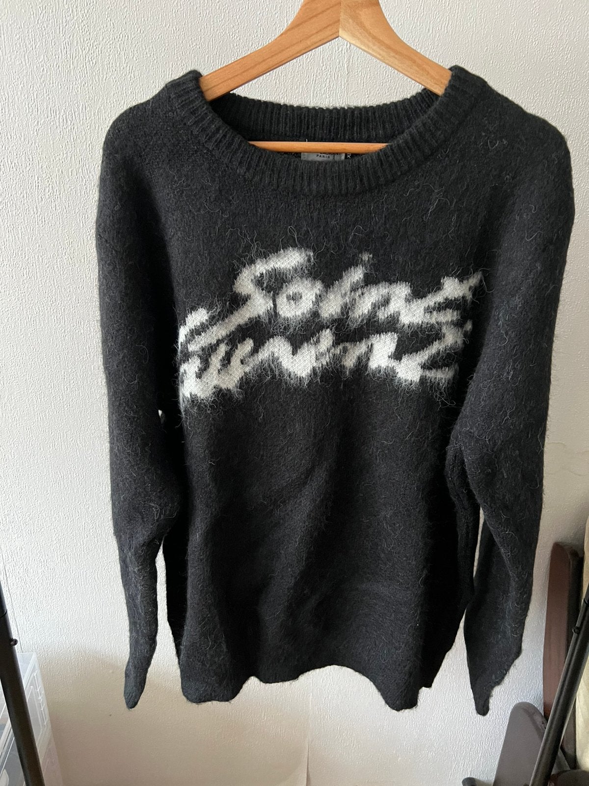 Saint laurent mohair sweater, Kleding | Dames, Ophalen of Verzenden, Zo goed als nieuw, Maat 46/48 (XL) of groter, Zwart