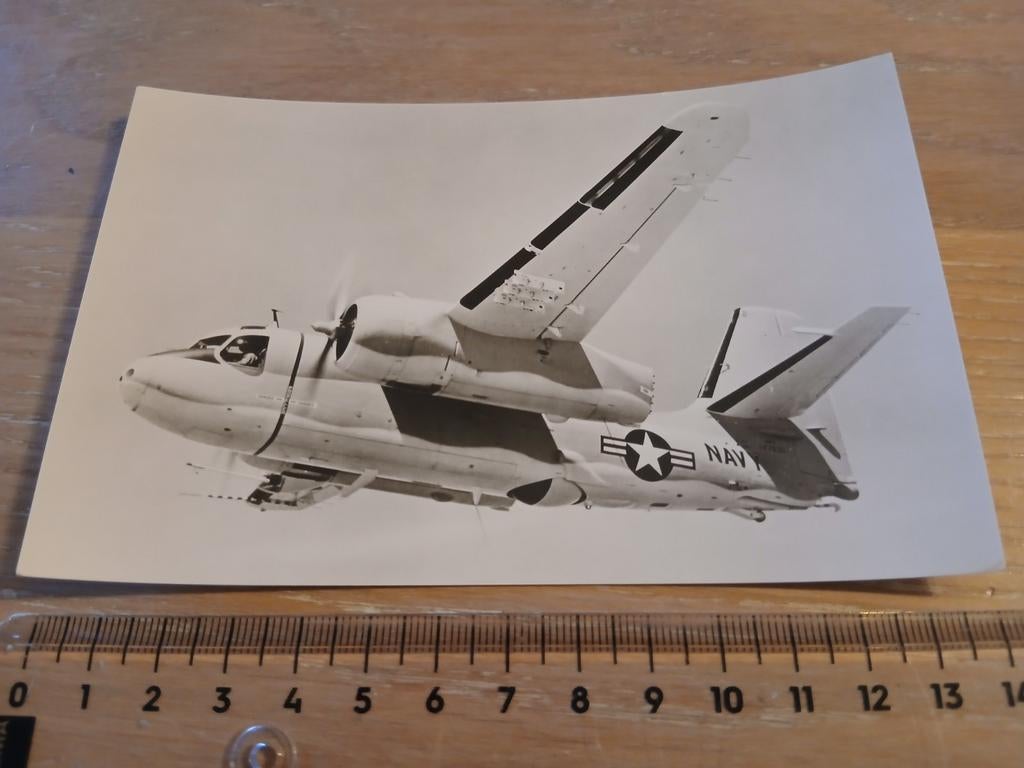 Grumman Tracker Marine Vliegtuig US Navy kaart Luchtvaart, Verzamelen, Ophalen of Verzenden, Zo goed als nieuw, Kaart, Foto of Prent