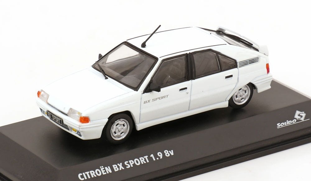 Solido 1:43 Citroen BX Sport 1985, wit, Hobby en Vrije tijd, Modelauto's | 1:43, Solido, -, Nieuw, Ophalen of Verzenden