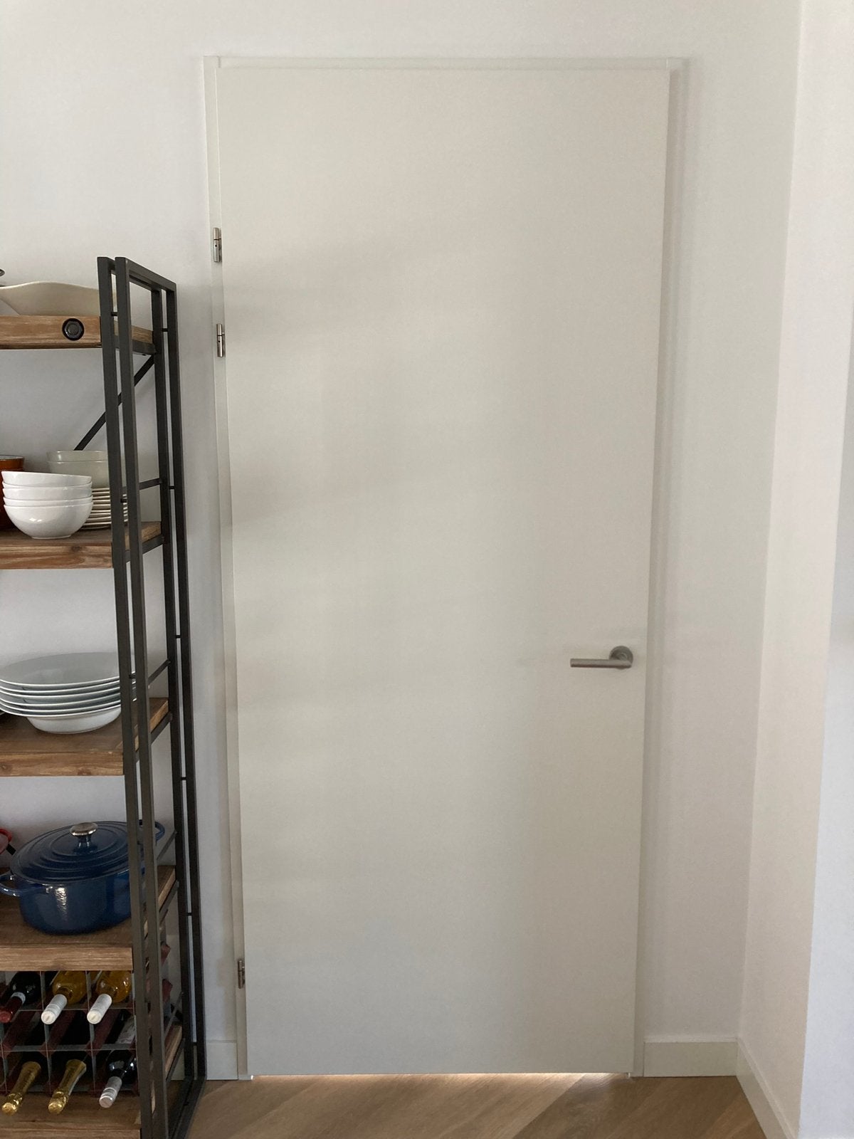 Svedex binnendeur Alpine wit., Ophalen, 80 tot 100 cm, 215 cm of meer, Binnendeur