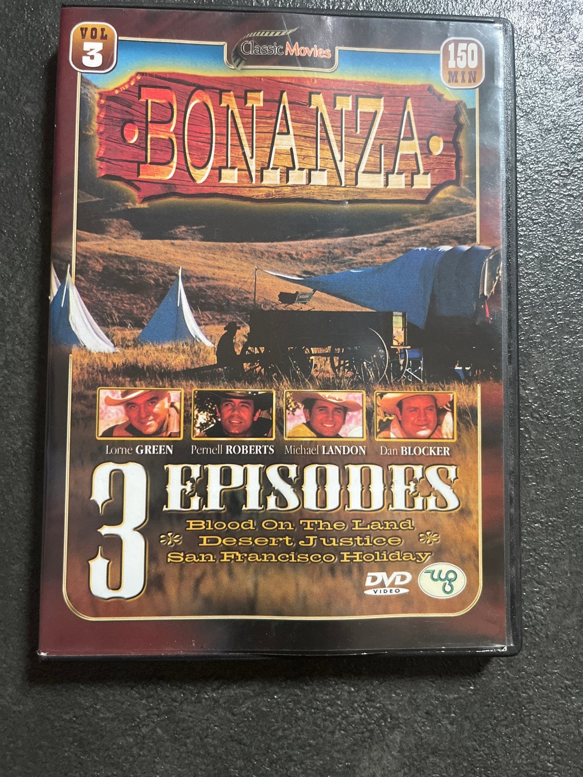 Bonanza - Classic Movies - Vol. 3 (DVD), Alle leeftijden, Ophalen of Verzenden, Gebruikt, Inclusief doosje