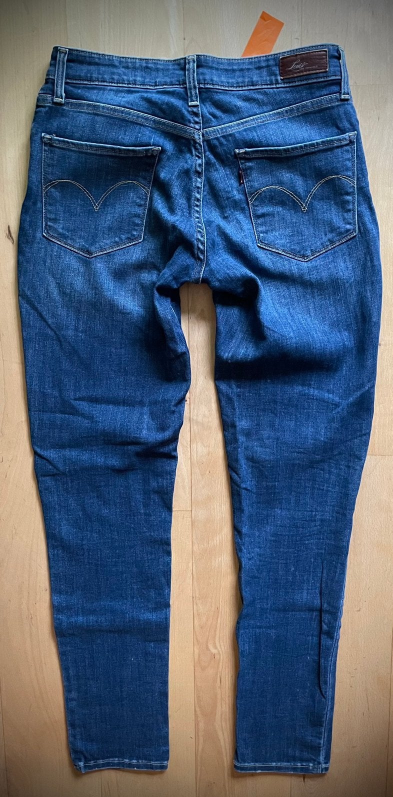 Levi’s Demi Curve Skinny jeans spijkerbroek W27 L32, Ophalen of Verzenden, Zo goed als nieuw, Blauw, W27 (confectie 34) of kleiner
