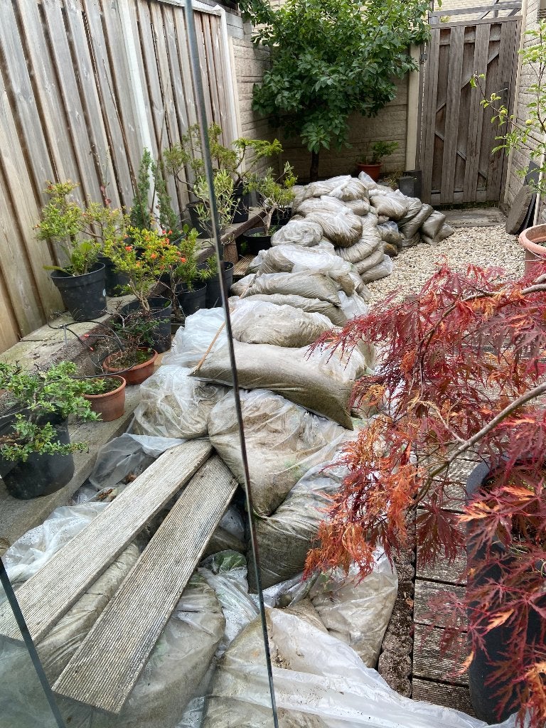 gratis zand ophalen, Tuin en Terras, Ophalen, Gebruikt, Ophoogzand