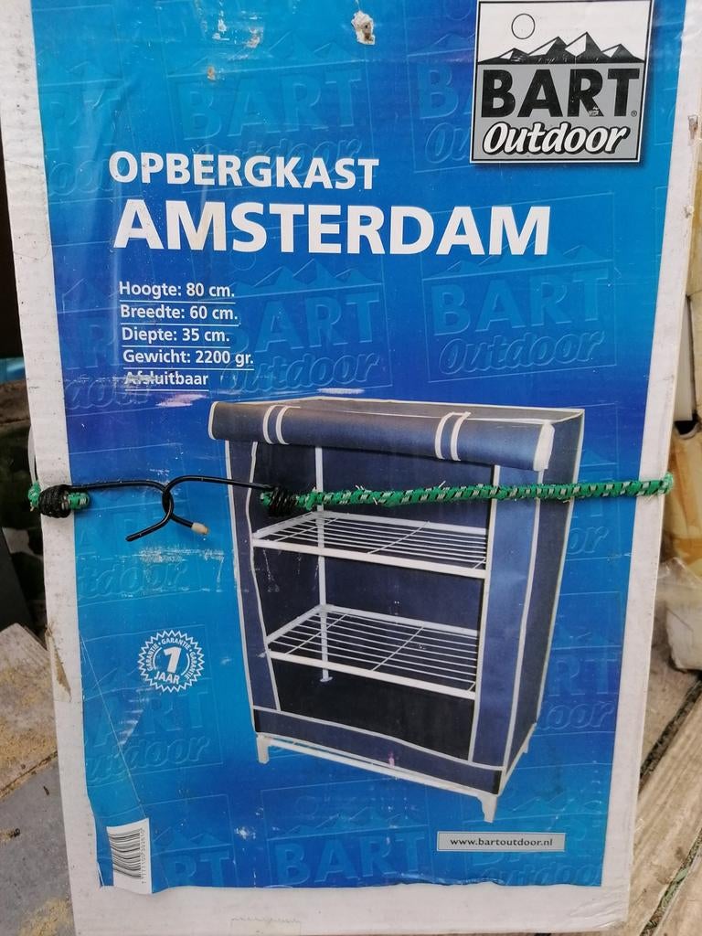 2x Bart Outdoor Camping Opbergkastjes, Ophalen