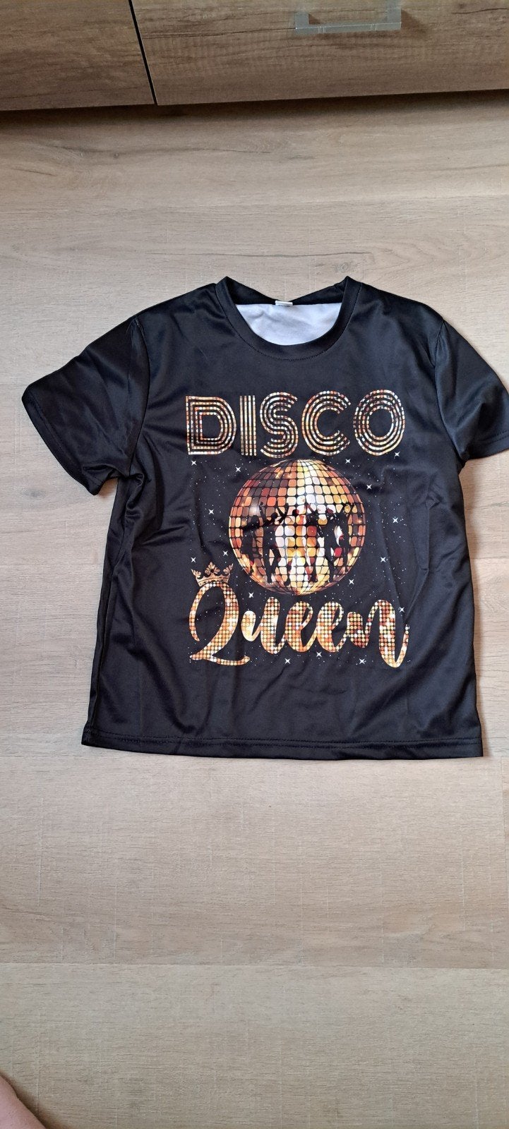 Te koop Disco Queen t shirt maat 146, Ophalen of Verzenden, Nieuw, Jongen of Meisje, Shirt of Longsleeve