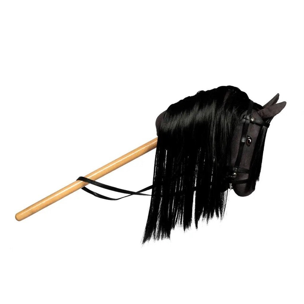 BY ASTRUP Thor – Zwart Hobby Horse met Glanzende Manen, Ophalen of Verzenden, Nieuw