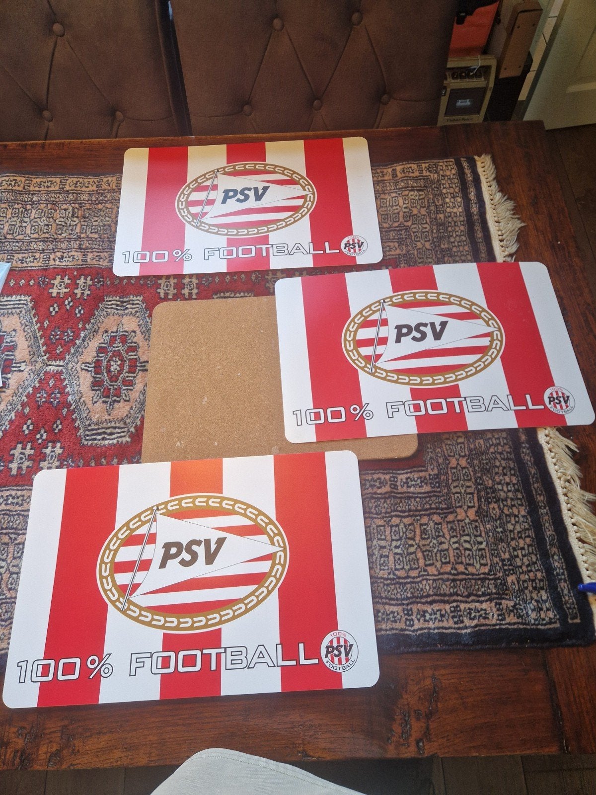 Die placemats PSV NIEUW STAAT, Verzamelen, Ophalen of Verzenden, Nieuw, PSV