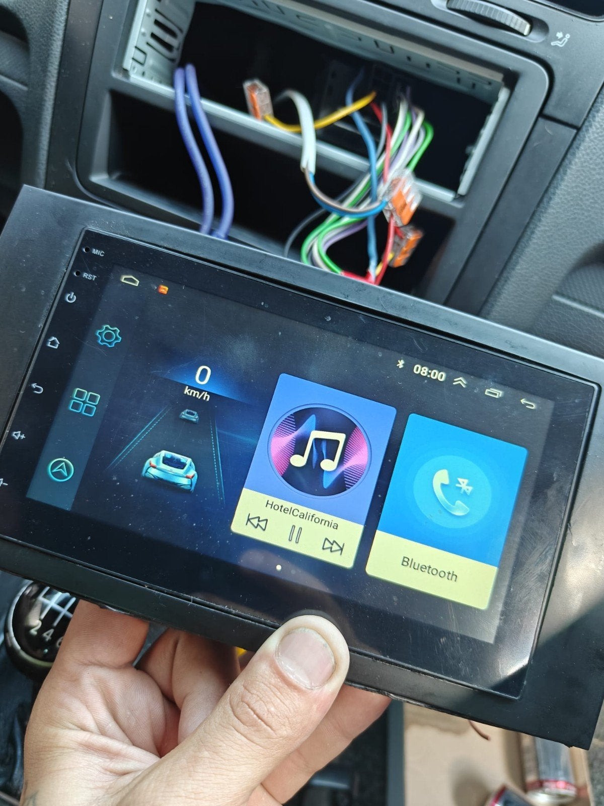 auto radio compleet, Ophalen of Verzenden
