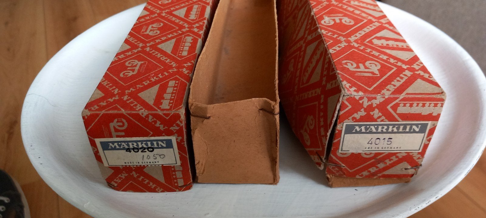 Te koop 2 oude marklin wagon dozen ho jaren 1950- 60, Wisselstroom, Gebruikt, Verzenden, Wagon
