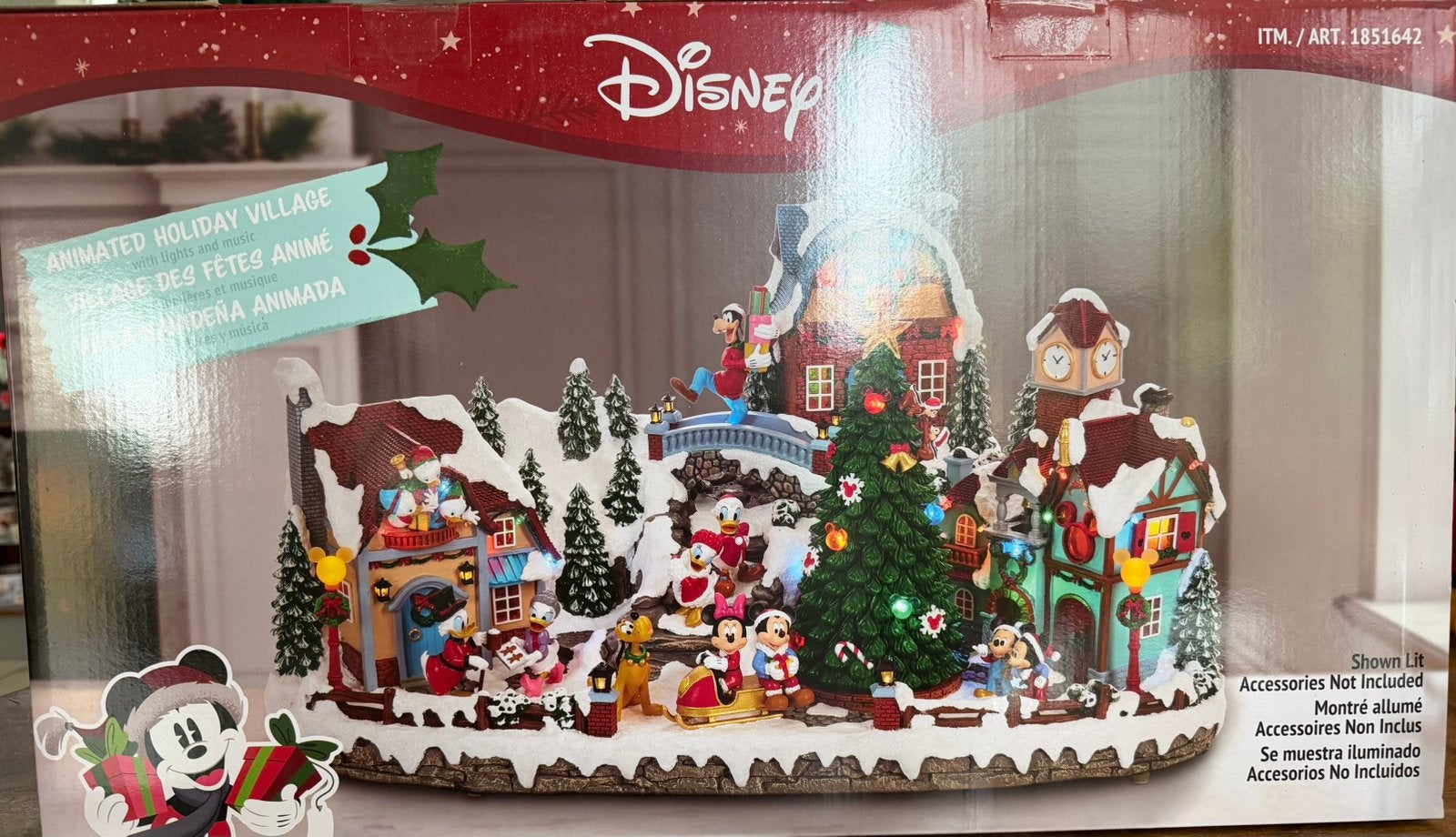 Nieuw exclusief Disney kerstdorp, Ophalen of Verzenden, Overige figuren, Nieuw