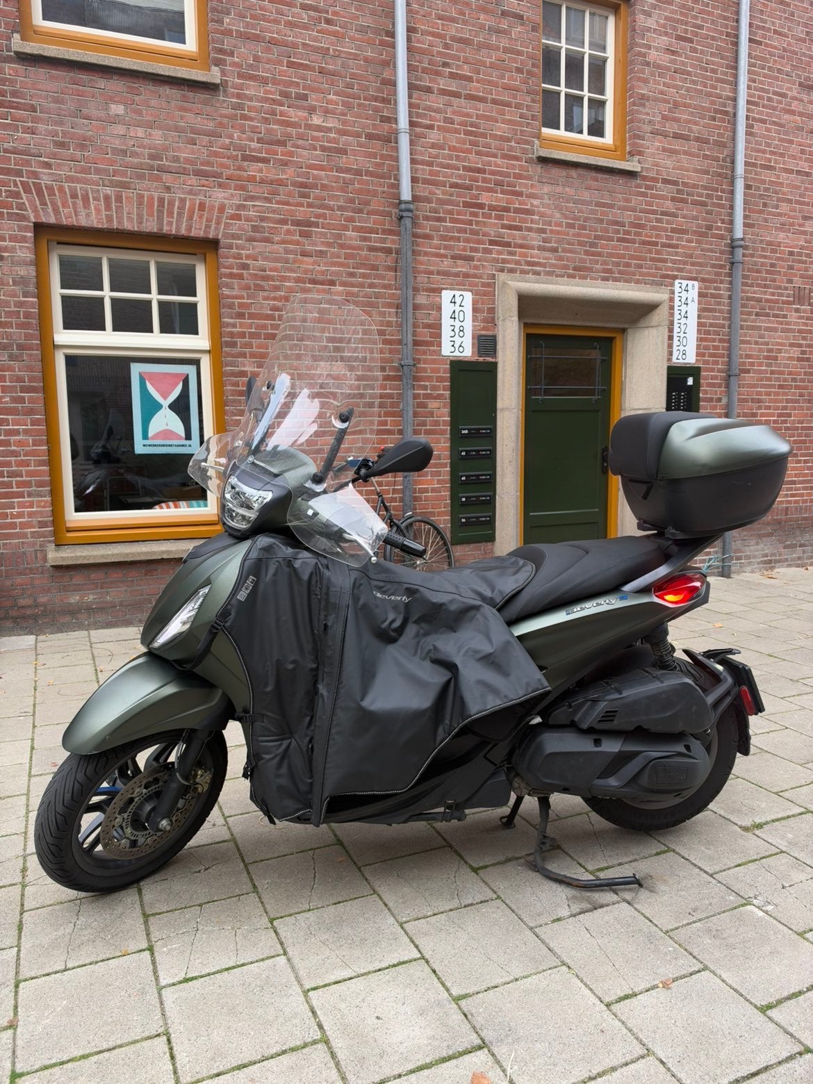 Piaggio Beverly 400 HPE | 2025 | 6.000 km | Veel extra’s, Ophalen, Overige modellen, 399 cc, Zo goed als nieuw