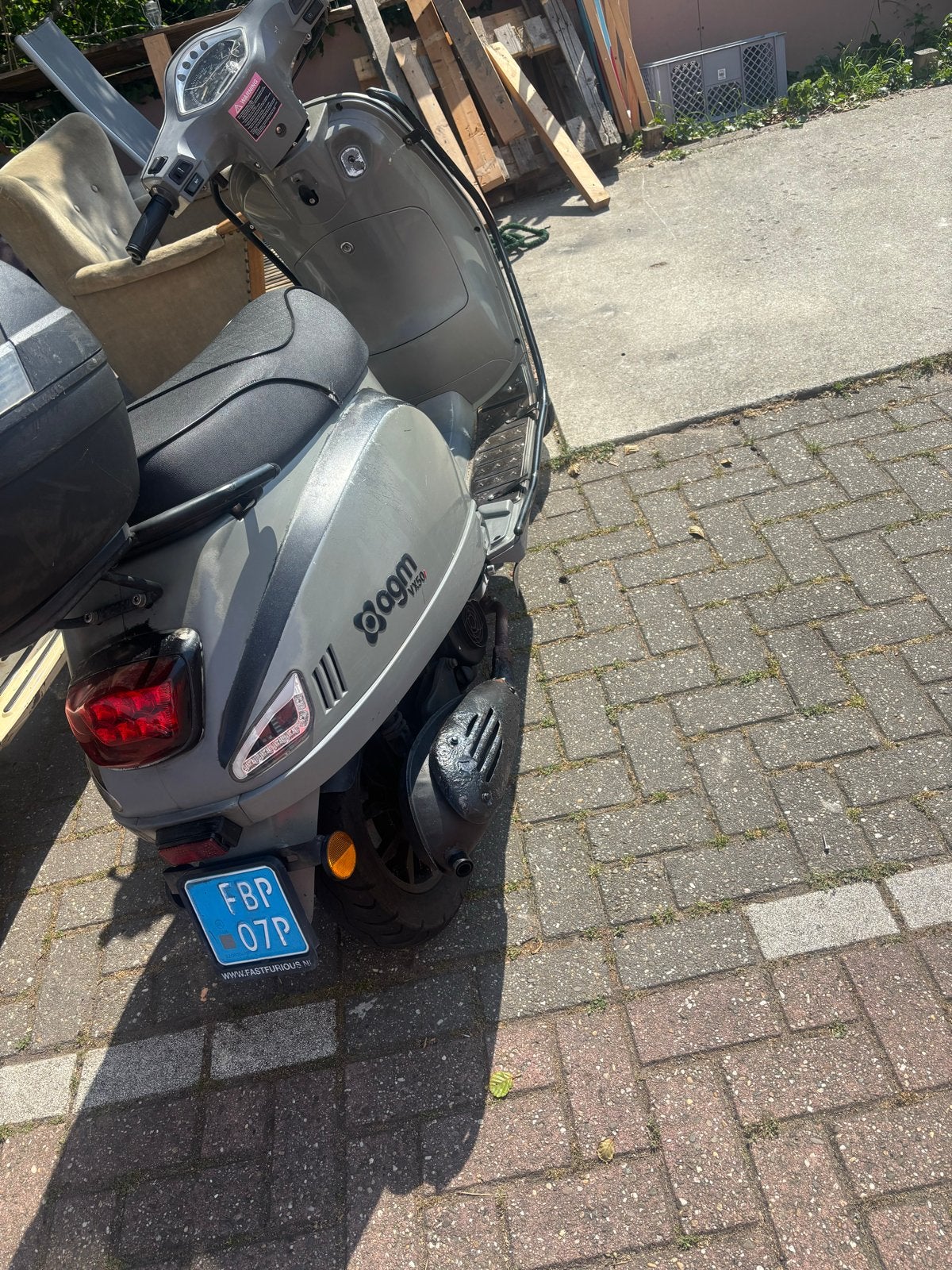 Agm bromscooter 50cc 4t uit 2020 - Gebruikt, Ophalen, Gebruikt, Benzine, Overige merken