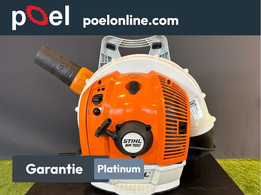 STIHL BR 700 - Bladblazer met  12 maanden garantie, Niet ingevuld, Niet ingevuld, Ophalen of Verzenden, Zo goed als nieuw