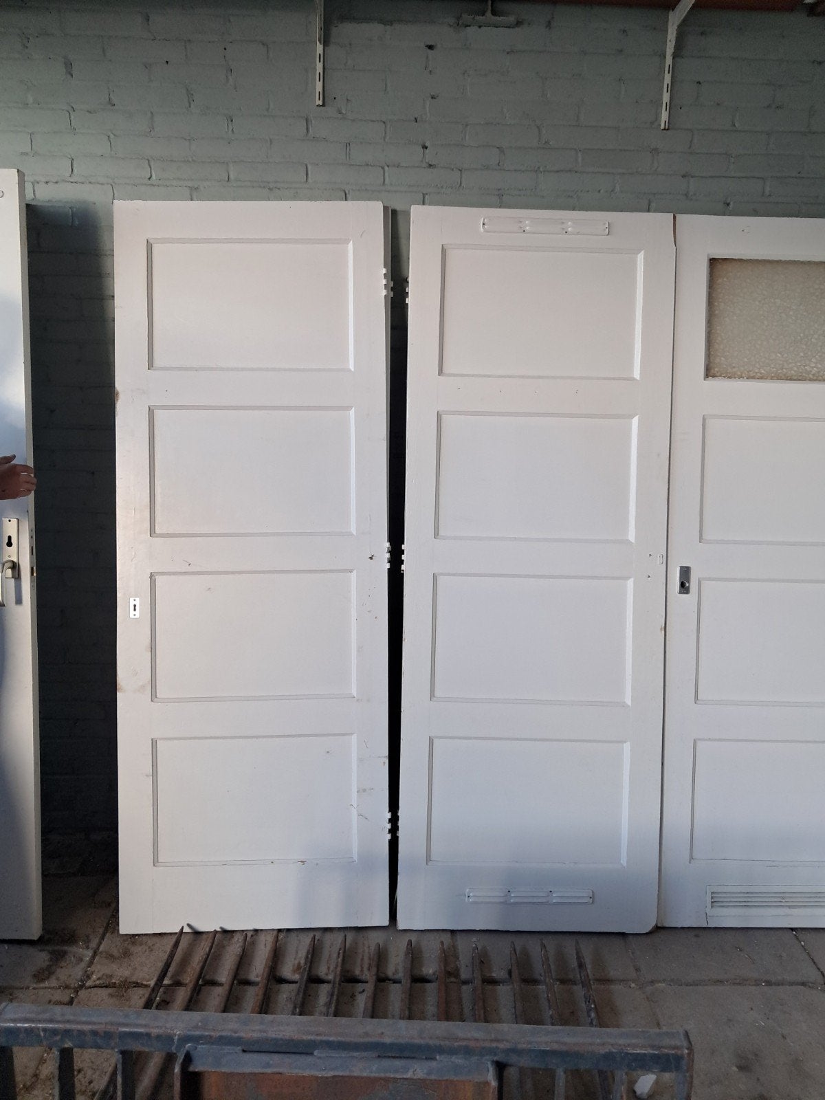 oude paneel deuren, Ophalen, Gebruikt, Minder dan 80 cm, Binnendeur