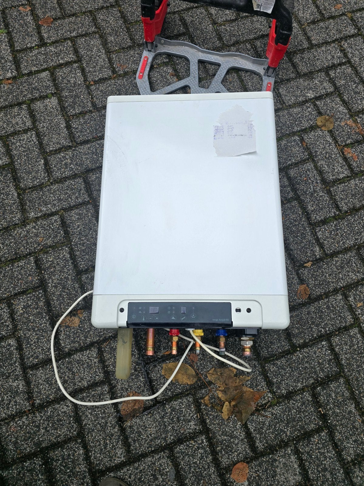Intergas Kombi Kompakt HRE 24/18 A – bouwjaar 2015, 30 tot 80 cm, Gebruikt, Cv-ketel of Combi-ketel, Minder dan 60 cm