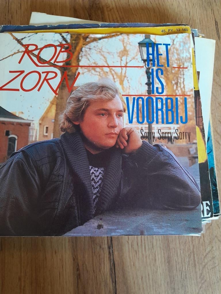 Rob zorn  7 inch het is voorbij, Ophalen of Verzenden, Zo goed als nieuw, Nederlandstalig