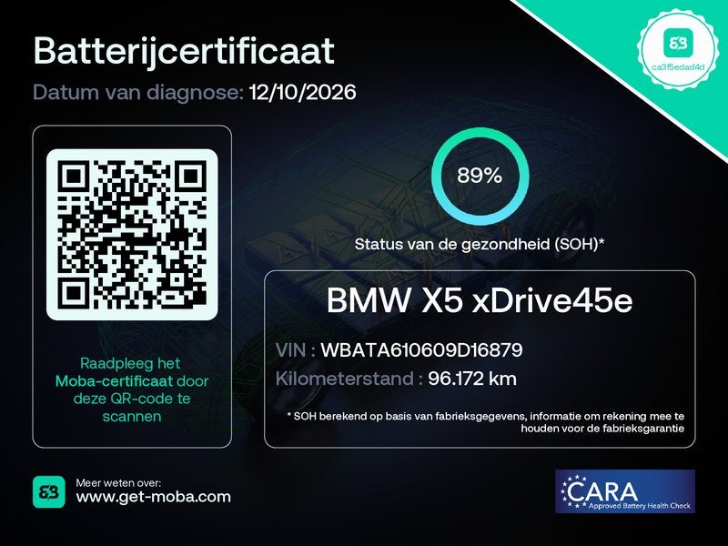 BMW X5 xDrive45e 394 pk High Executive M-Sportpakket /Sky-Lo, Automaat, Dealer onderhouden, Gebruikt, 394 pk