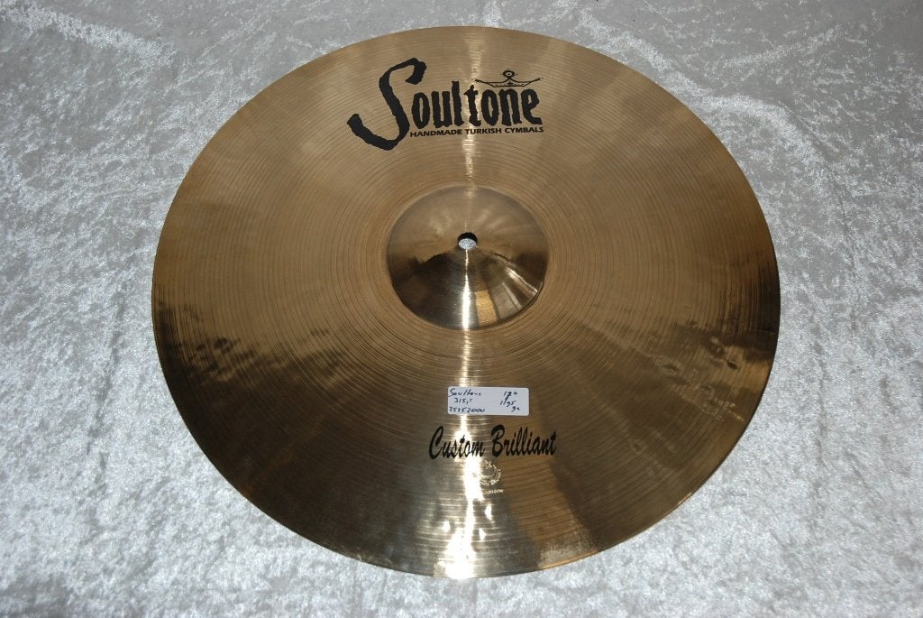 NIEUW!  Soultone Custom Briljant crash 1196gr 17 inch, ., Drums of Percussie, Nieuw, Ophalen of Verzenden