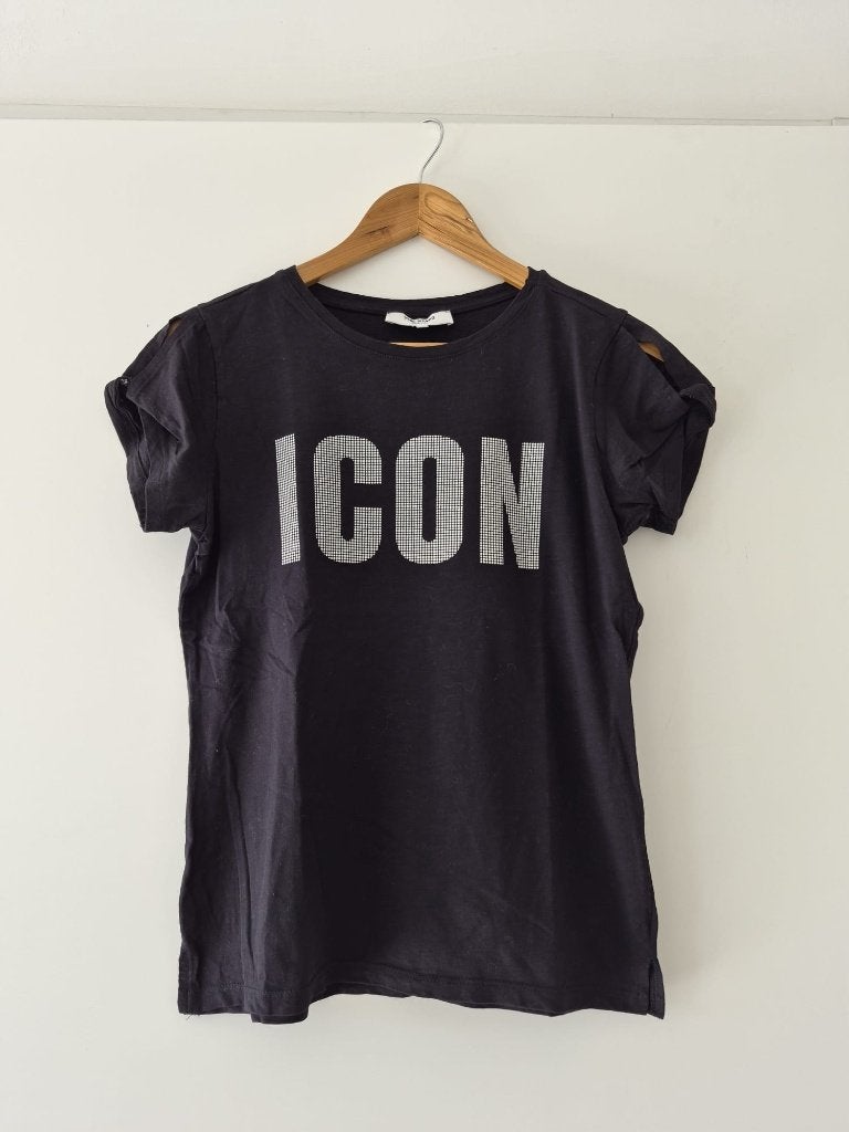 T-shirt The Sting maat S dames - zwart, The Sting, Zwart, Ophalen of Verzenden, Zo goed als nieuw