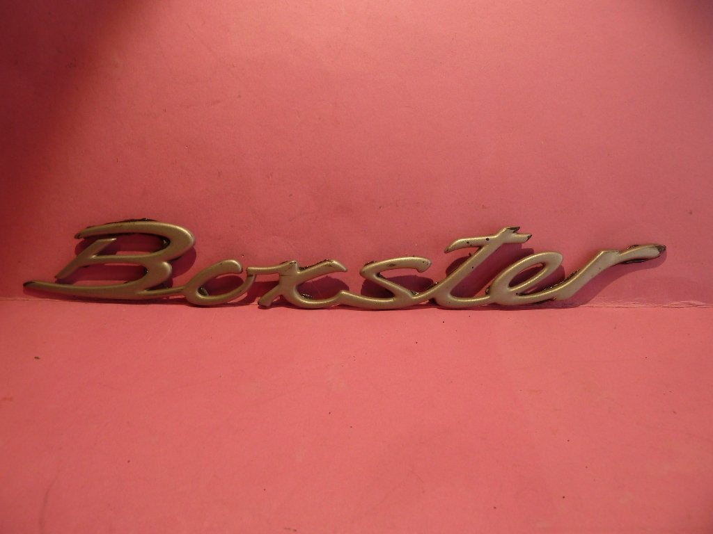 27 Cm. lange plastic : BOXSTER embleem, Ophalen of Verzenden, Gebruikt