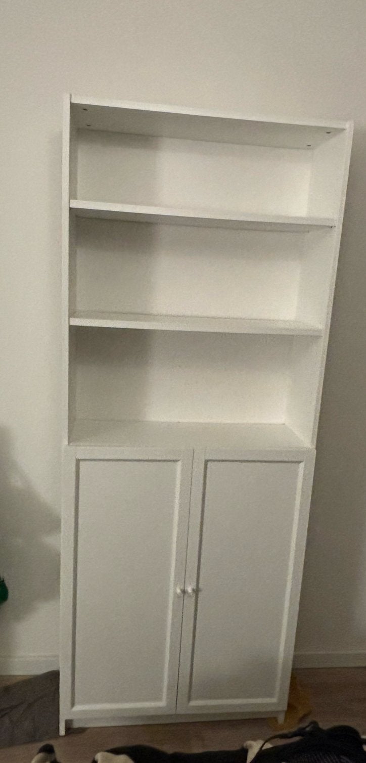 IKEA witte Billy met twee deuren, Ophalen, 200 cm of meer, 50 tot 100 cm, 25 tot 50 cm