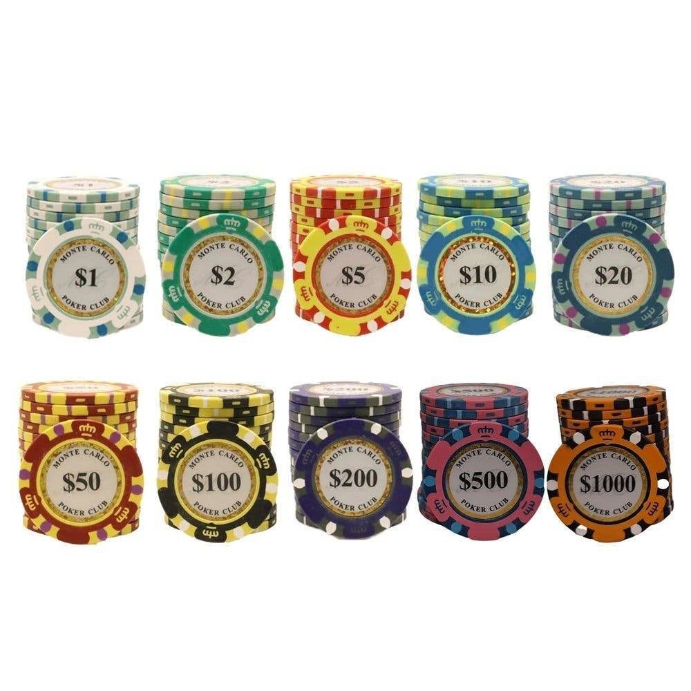 Poker fiches met waarde - Casino fiches - Poker accessoires, Cave & Garden, Verzenden, Nieuw, Kouwe Hoek 1B, Waddinxveen