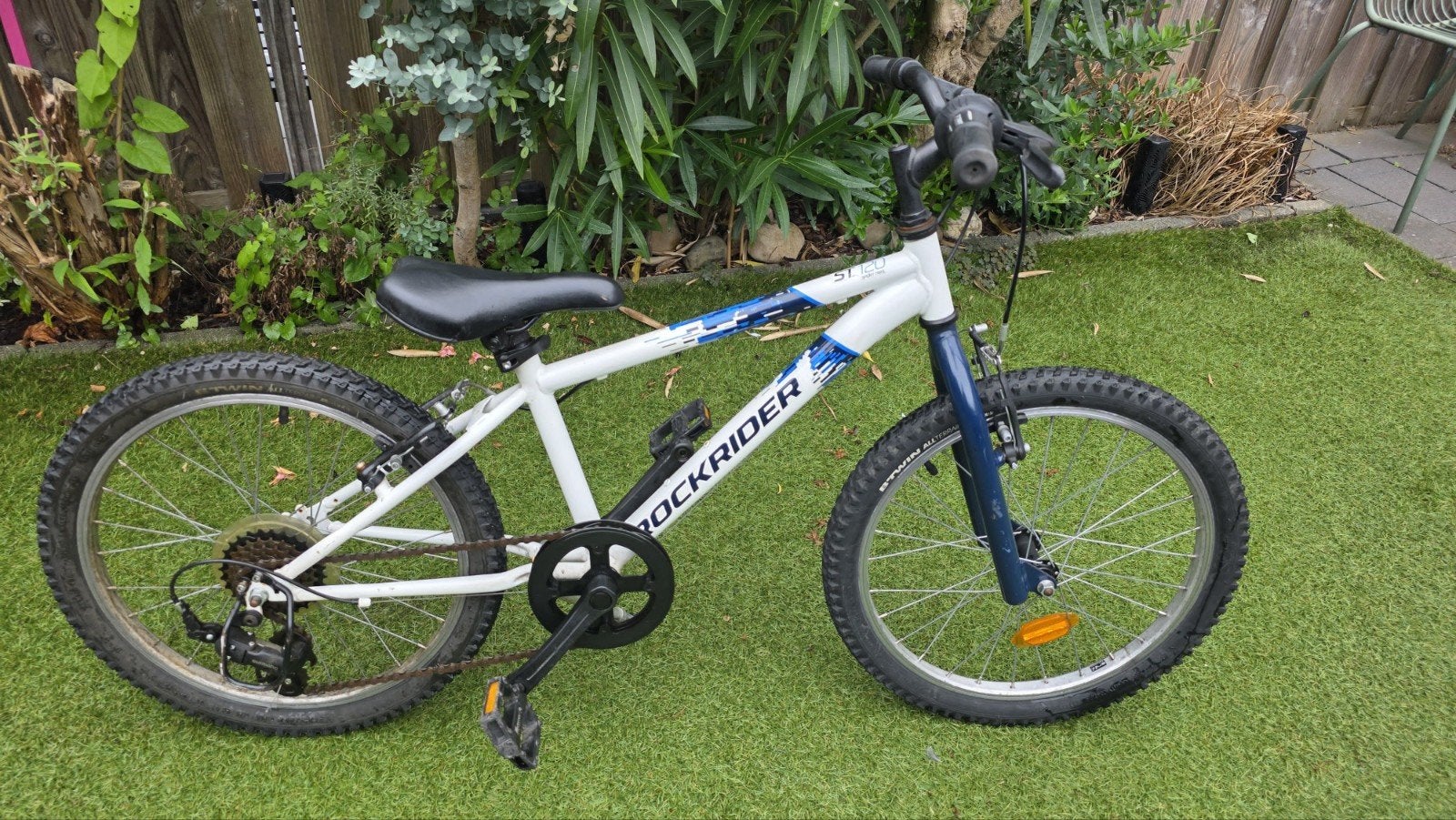 Rockrider ST 120 Mountainbike 20 inch - 6 versnellingen, Ophalen, 20 inch of meer, Gebruikt, Velgrem