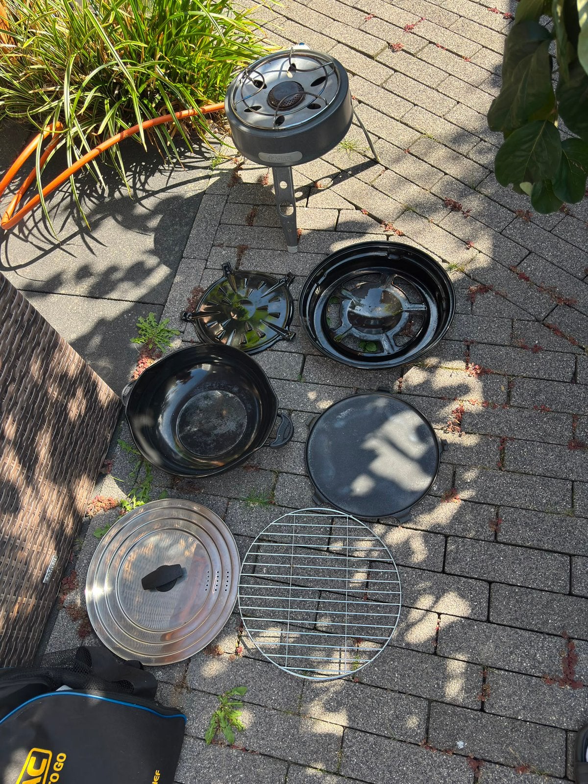 Complete Cadac bbq op gas, Ophalen, Zo goed als nieuw