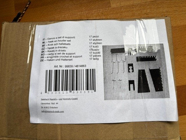 haak en houder Hornbach, Ophalen, Nieuw, Overige typen
