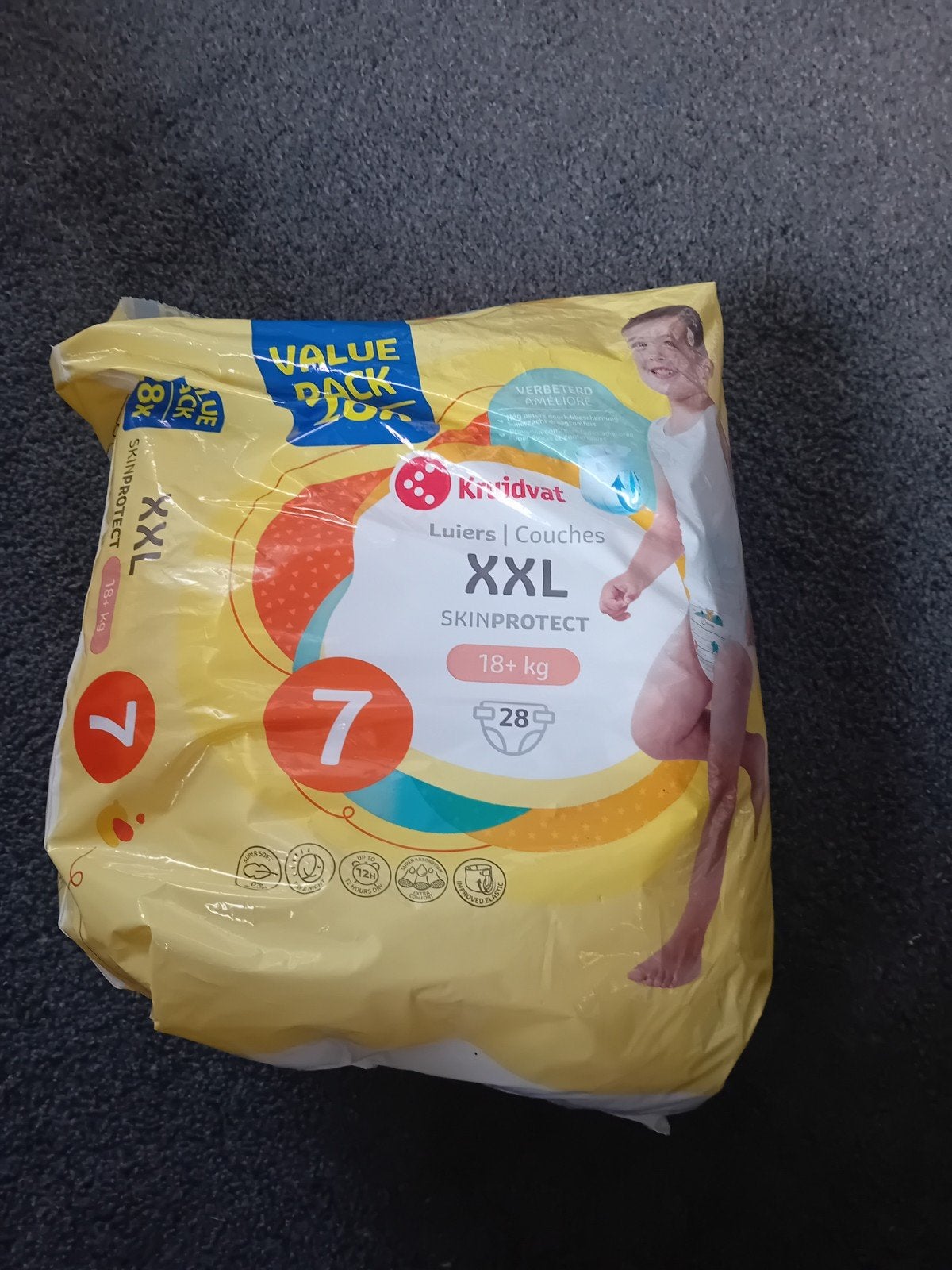 Gratis Kruidvat luiers maat 7 XXL Skinprotect (13 luiers), Ophalen of Verzenden, Nieuw