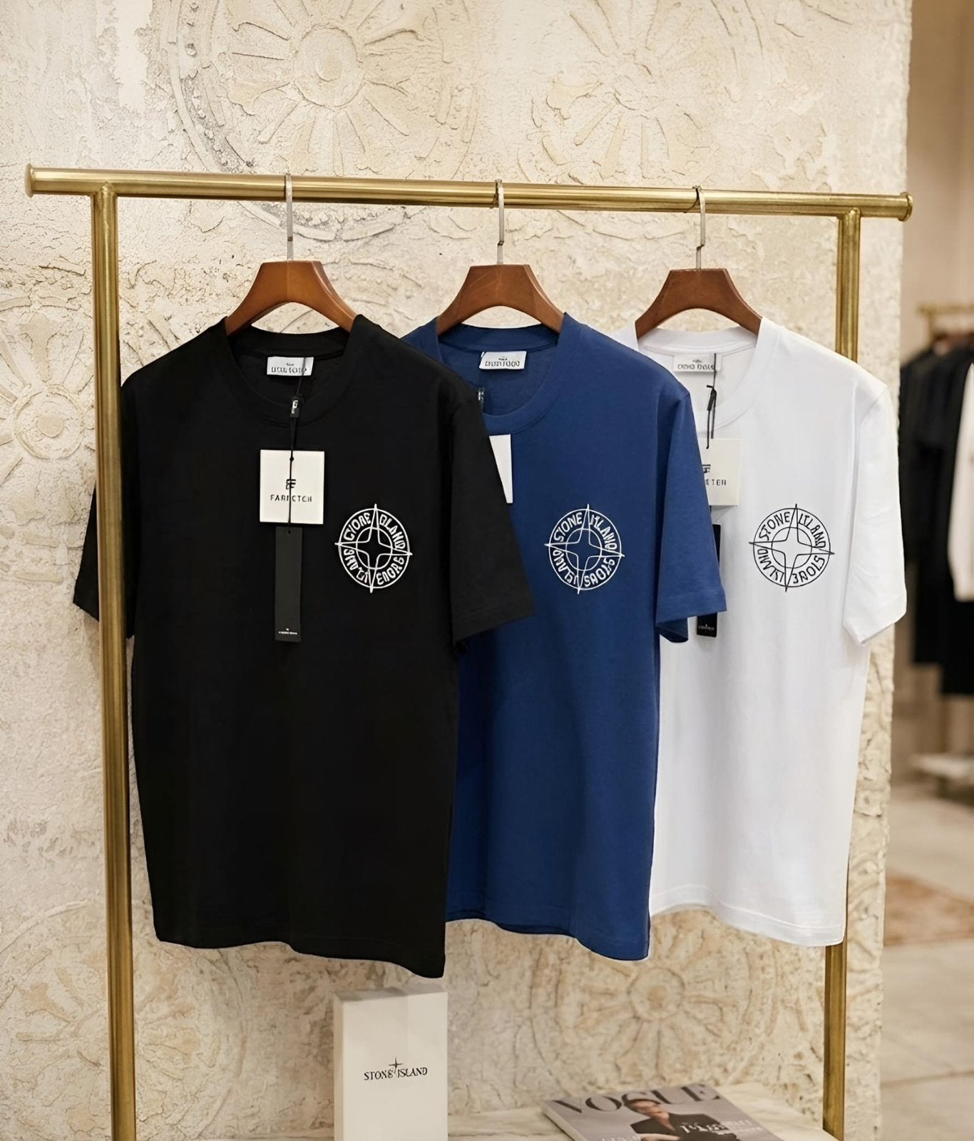 Stone island t shirts, Ophalen of Verzenden, Nieuw, Overige maten, Zwart
