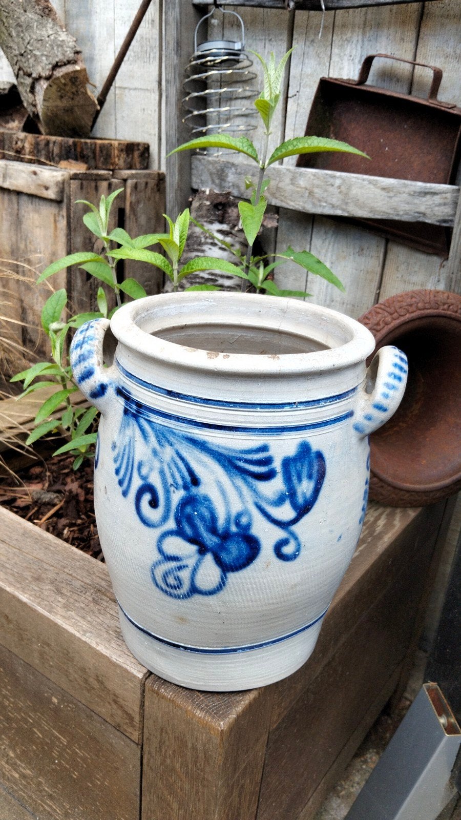 Mooie grotere Keulse pot, Ophalen of Verzenden