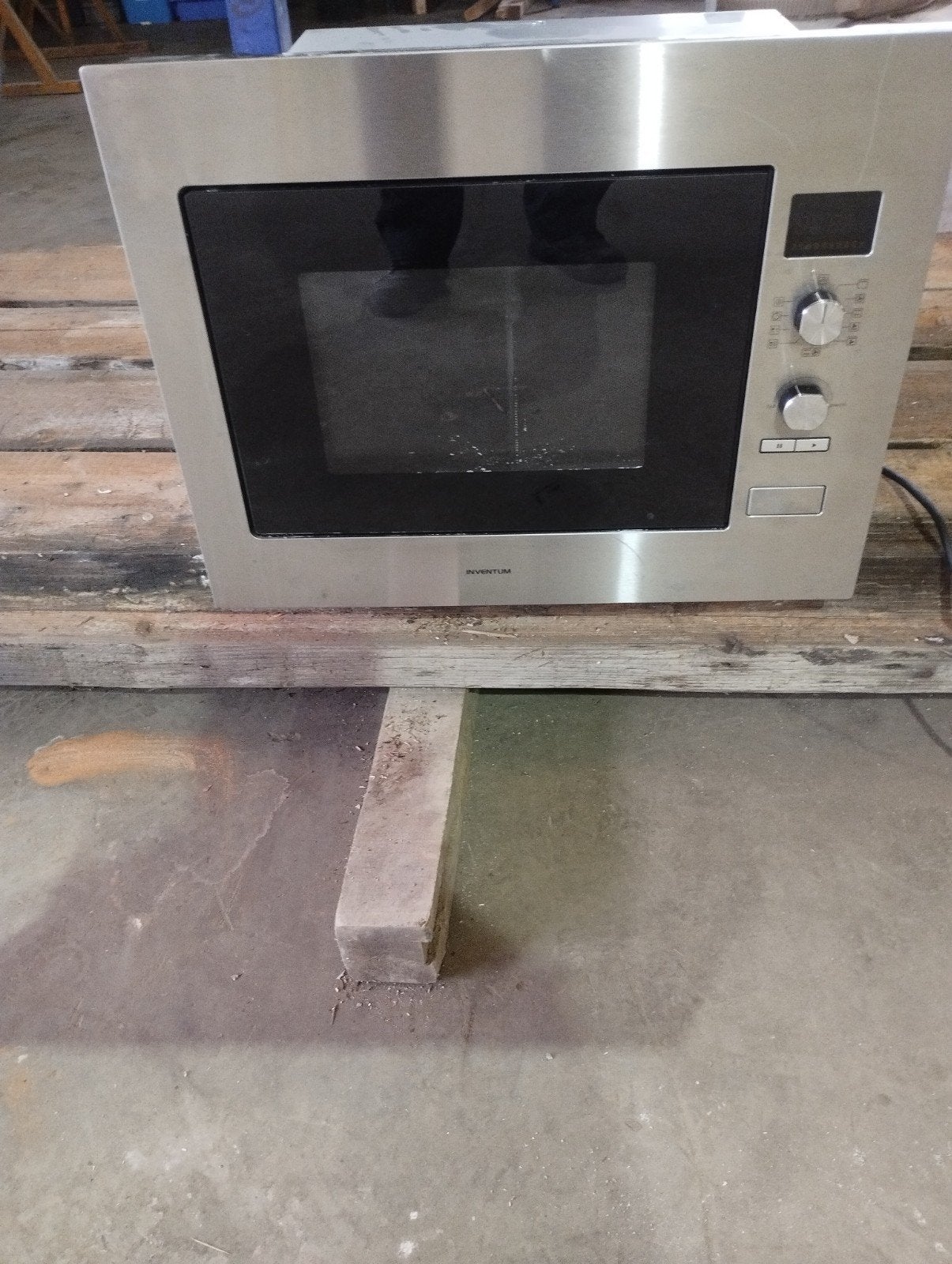 Inbouw magnetron Inventum, Nieuw, Ophalen of Verzenden, Inbouw, X