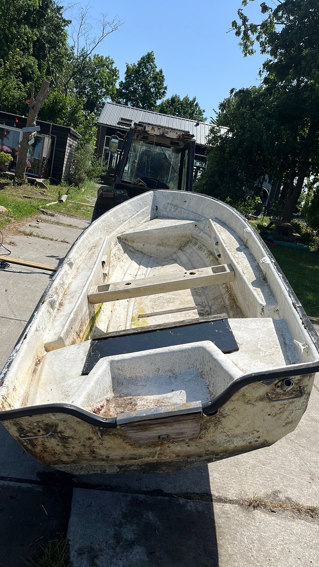 Rana 5 meter vissersboot, Watersport en Boten, Ophalen, Zo goed als nieuw