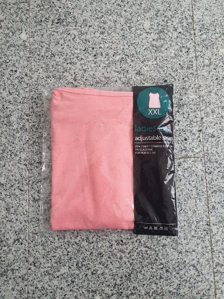 Dames (spaghetti) top, Maat 46/48 (XL) of groter, Nieuw, Ophalen of Verzenden, Roze