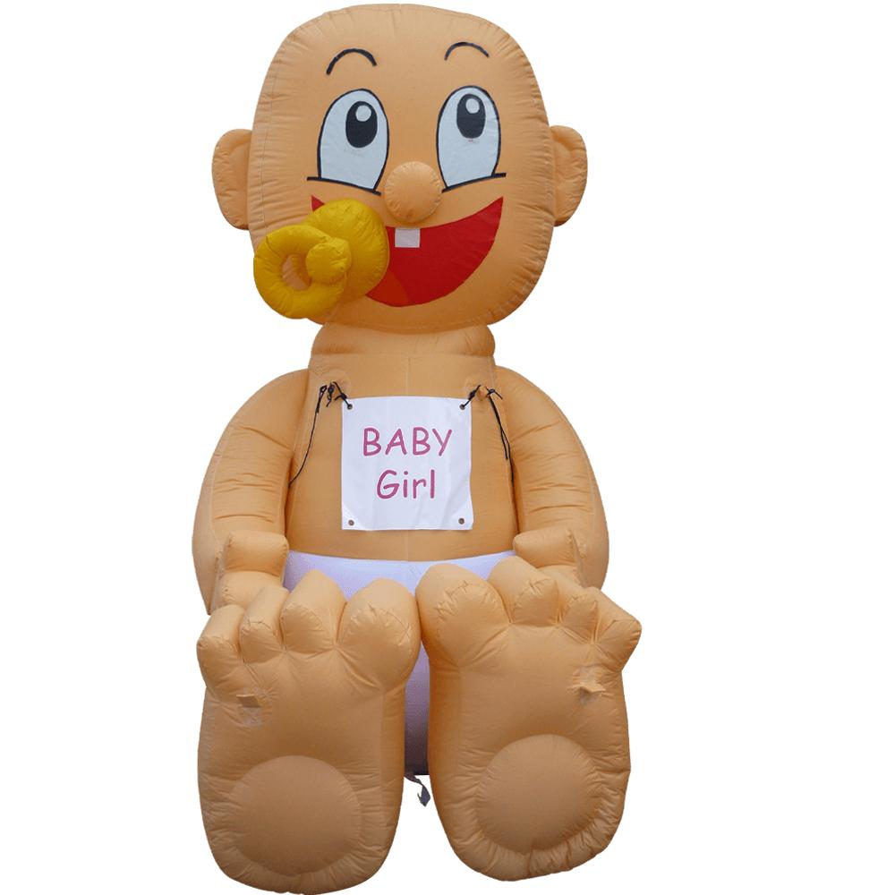 Gigantische Opblaasbare Baby te Huur, Hobby en Vrije tijd, Feestartikelen | Verhuur, Ophalen, Zo goed als nieuw, Geboorte of Huwelijk