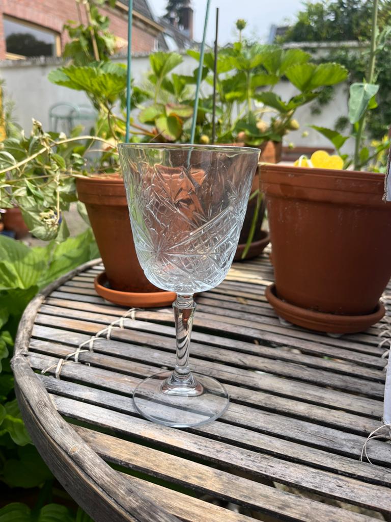 12 wijnglazen blomus, Ophalen, Glas, Overige stijlen, Glas of Glazen