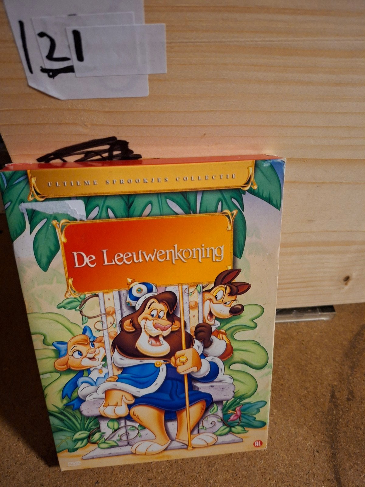 De Leeuwenkoning - Ultieme Sprookjes Collectie DVD, Gebruikt, Animatie, Alle leeftijden, Ophalen of Verzenden