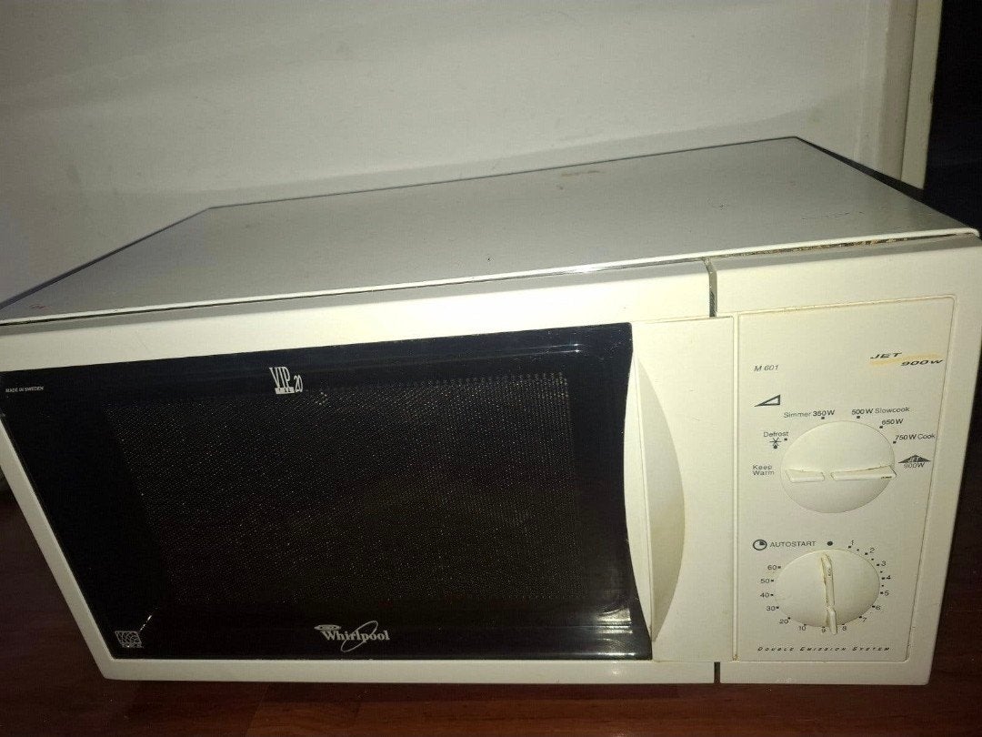 Whirlpool VIP 20 Magnetron - Gebruikt, Witgoed en Apparatuur, Magnetrons, Ophalen, Gebruikt, Hete lucht, Draaiplateau