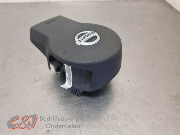 Airbag links (Stuur) van een Nissan Navara, Gebruikt, -, -, Ophalen of Verzenden