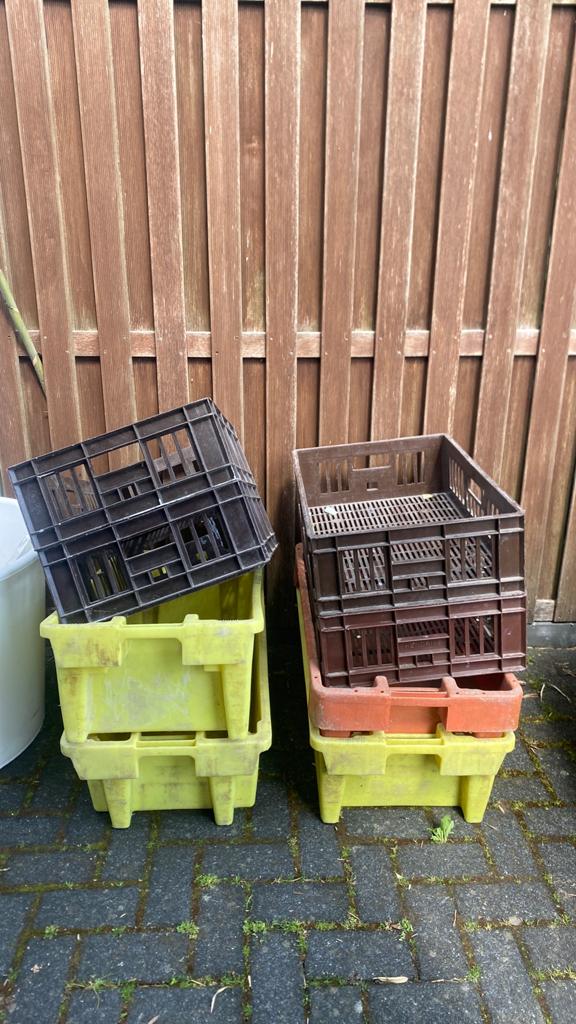 Gratis: opbergbakken visbakken, Ophalen of Verzenden, Zo goed als nieuw, Minder dan 40 cm, Minder dan 35 cm